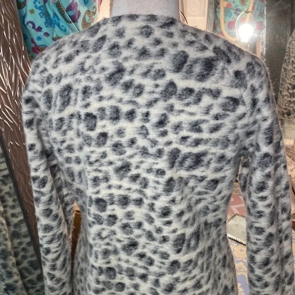 🌷CLEMENTS Ribeiro🌷Leopard Print Wool Coat​ - Picture 8 of 11